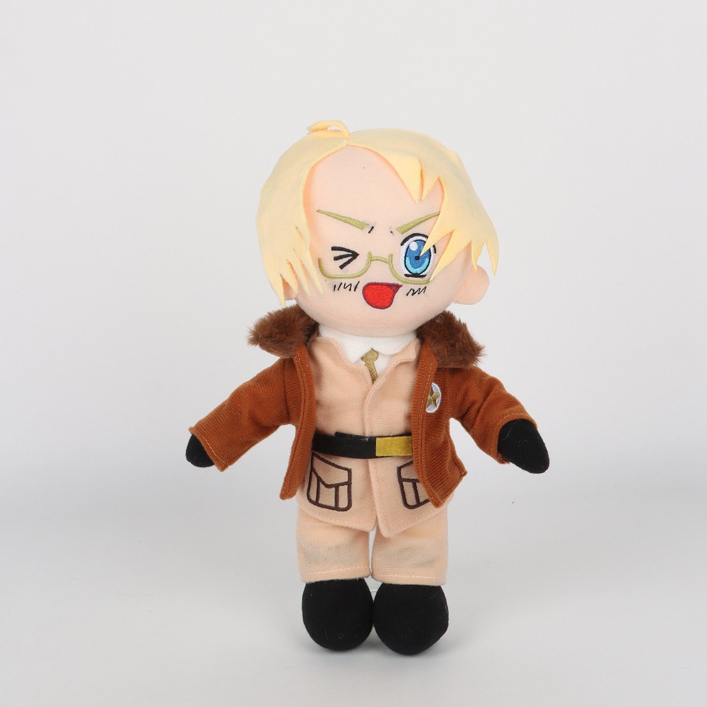 跨境新品Hetalia: Axis Powers黑塔利亚动漫周边毛绒玩具公仔