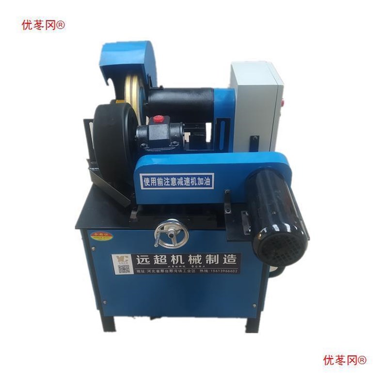 立式圆管除锈抛光机不锈s钢管抛光机铝管铜管拉丝机无心外圆打磨