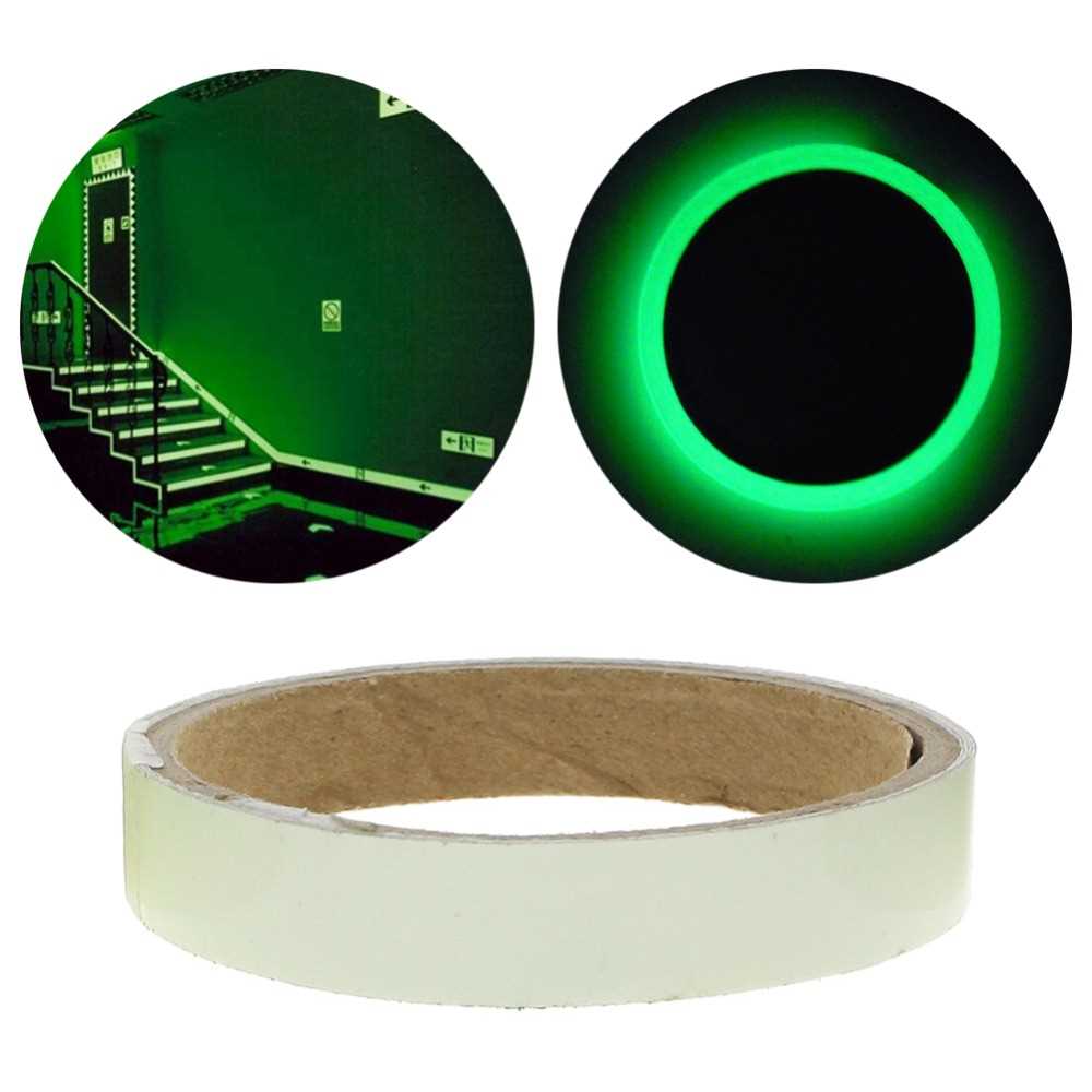 新品5cm*1m Luminous Fluorescent Night Self-adhesive Glow In