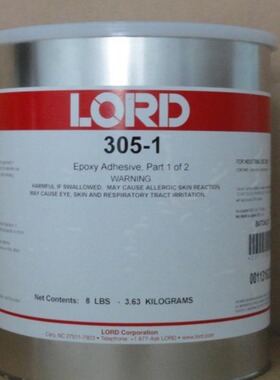 LORD洛德305-1/2环氧结构胶塑料橡胶粘剂 双组份 国产替代