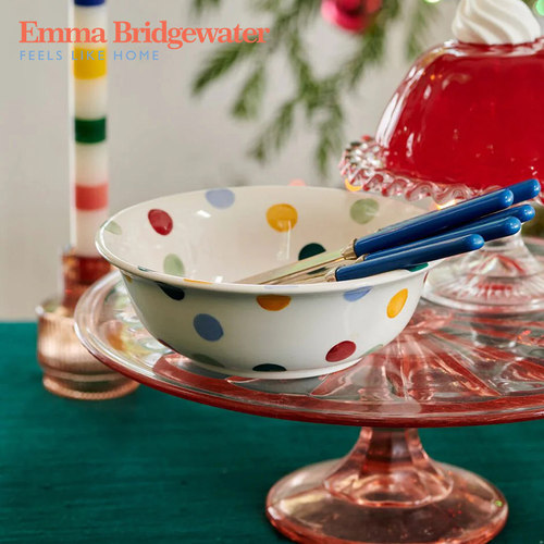 Emma波点系列麦片碗麦片碗