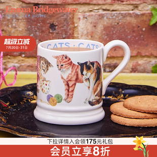 Emma Bridgewater猫马克杯陶瓷咖啡杯水杯高颜值emmabridgewater