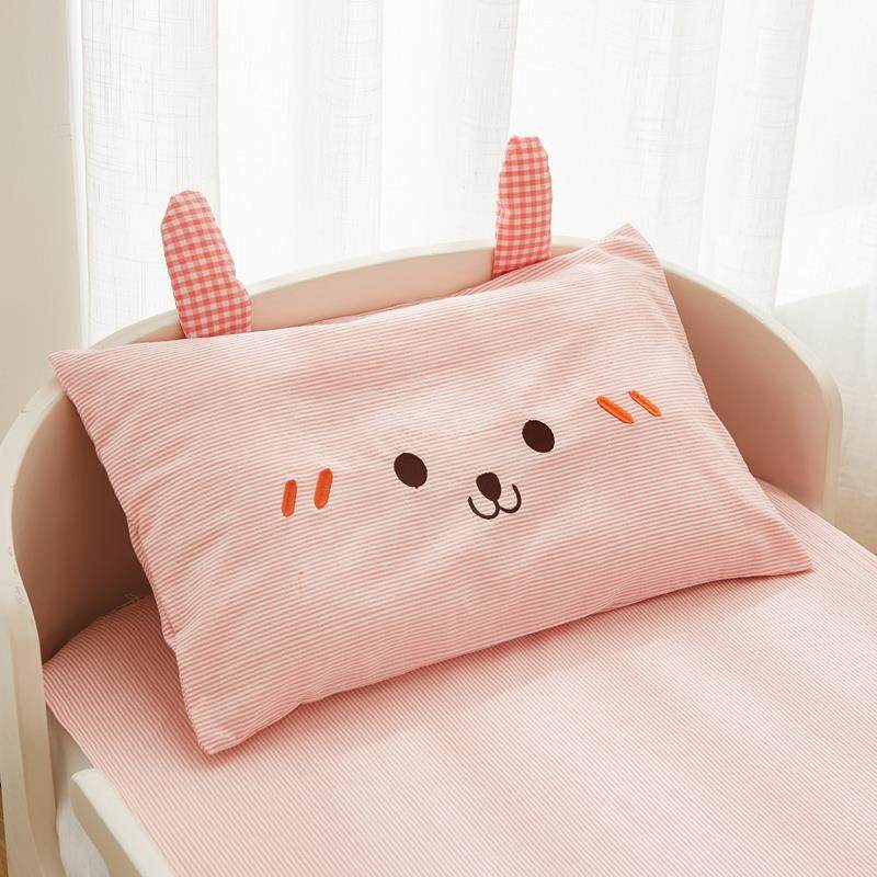 A类儿童枕套婴儿30*50幼儿园乳胶枕可用纯棉小枕头套四季通用