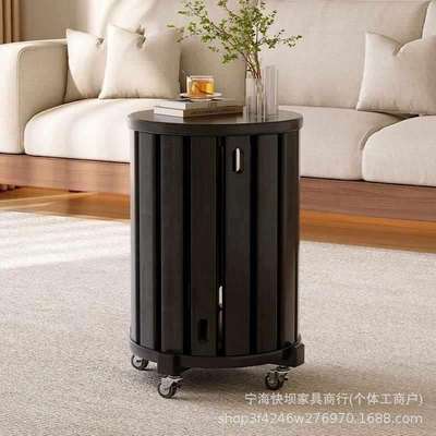 家用凳子可叠放实木叠叠乐新中式矮凳客厅餐厅茶几万向轮小凳子