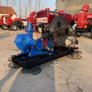 柴油4寸抽沙泵耐磨柴油抽沙泵工况环境用抽泥沙泵