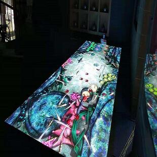 大型LED互动感应地屏智慧文旅资阳市互动游乐设备互动装置公园