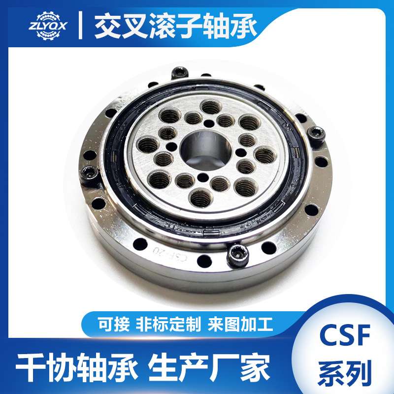 (CSF)G-50谐波减速机交叉滚子轴承 RV减速机 机械臂回转支承