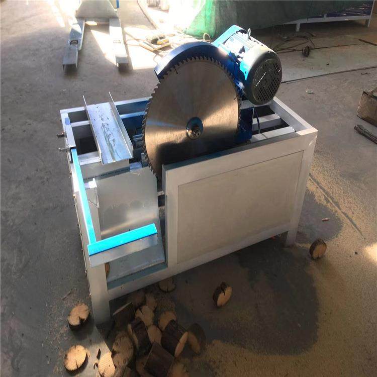 台式圆木断木锯20型小型推台锯实木棒切割机器