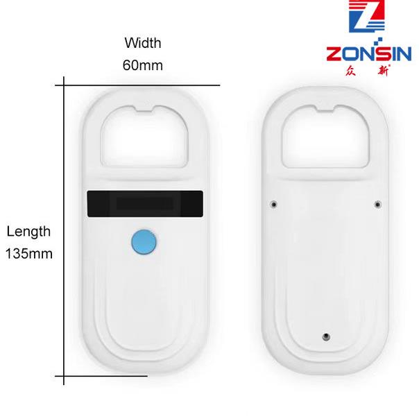 电商134.2Khz动物标签手持读卡器rfid玻璃管标签125Khz阅读器