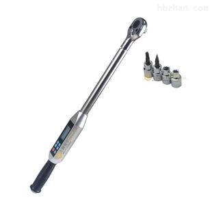 100数显可调扭矩扳手带套筒 数字可调扭力扳手SGSX M19 22螺母