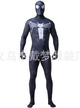 毒液2蜘蛛侠黑色紧身衣KY-91