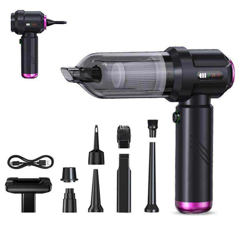 车载吸尘器小型大吸力家用车用便携式充气两用手持汽车吹尘器