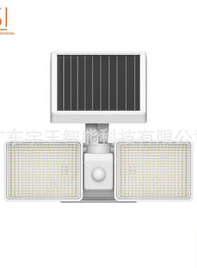1800LM双头壁灯太阳能灯安全灯泛光灯安防灯