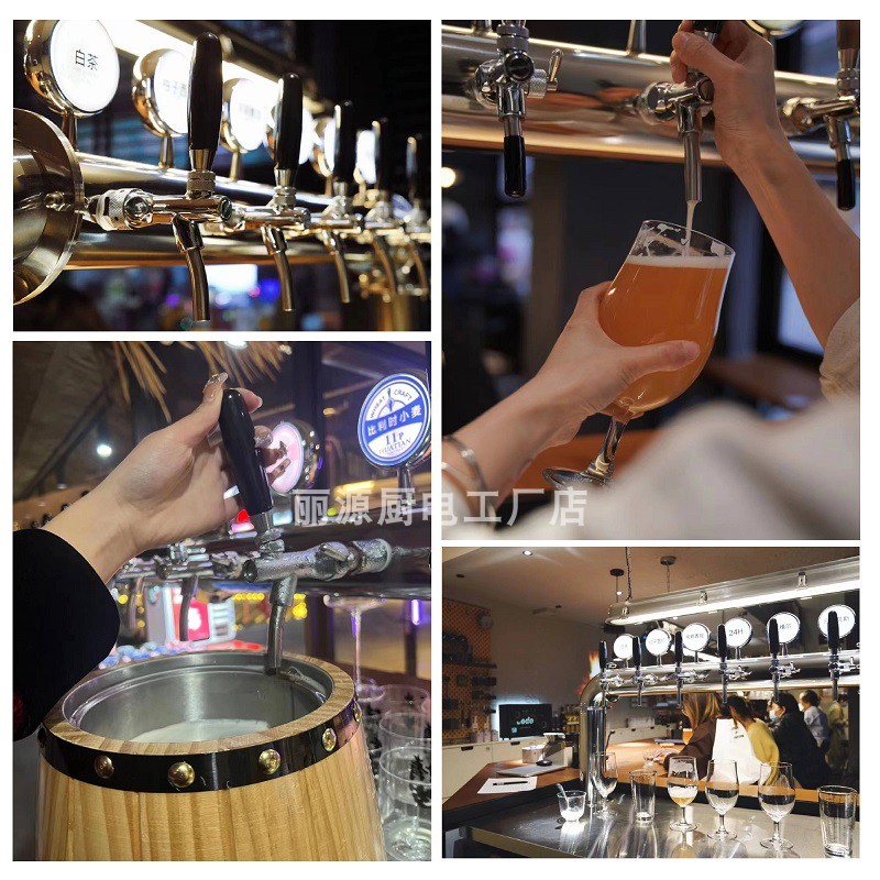 精酿啤酒设备f一体机啤酒机扎啤机商用生啤机打酒机鲜啤机器