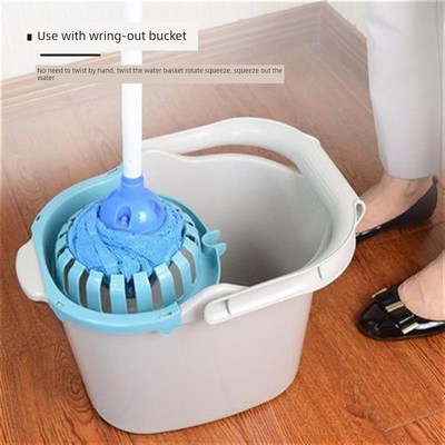 美利雅西阳地面拖把挤水拖把超纤维吸水性强家用老式拖把替代头