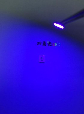 2835紫色420nm0.5W 紫光0.5瓦超亮3V蓝紫光415-420nmLED发光灯珠