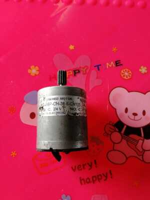 拆机TSUKASA驰卡沙直流电机马达12v 24v带齿轮