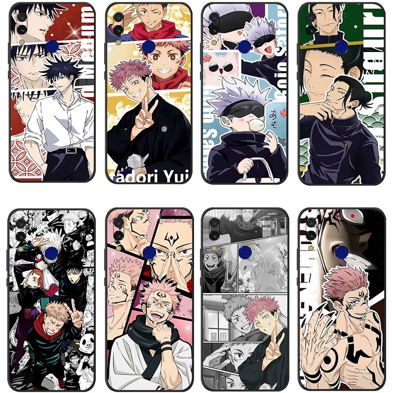 适用小米红note7手机壳咒