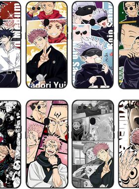 适用OPPOA7手机壳咒术回战新款PBFM00/PBFT00手机套A7N全包边防摔软壳