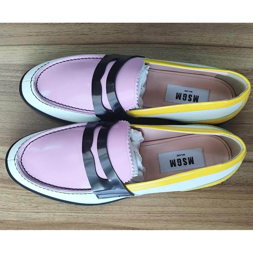 MSGM潮流时尚舒适百搭女士乐福鞋