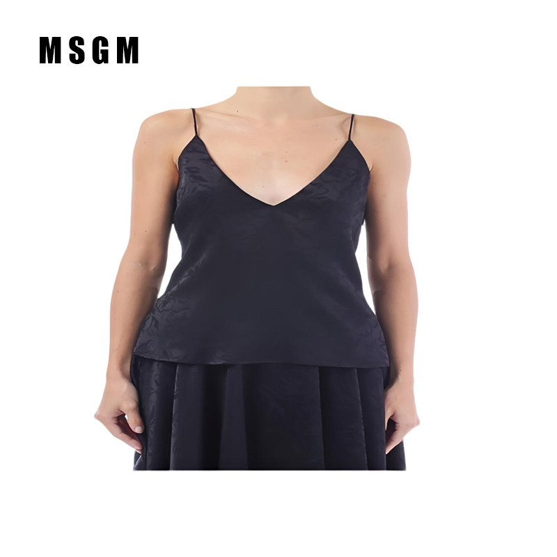 MSGM全新女士无袖背心吊带