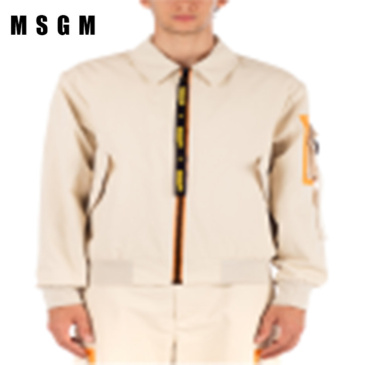 潮流时尚休闲夹克外套MSGM男士
