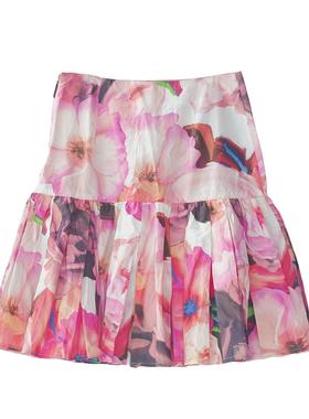 MSGM特价满印半身短裙