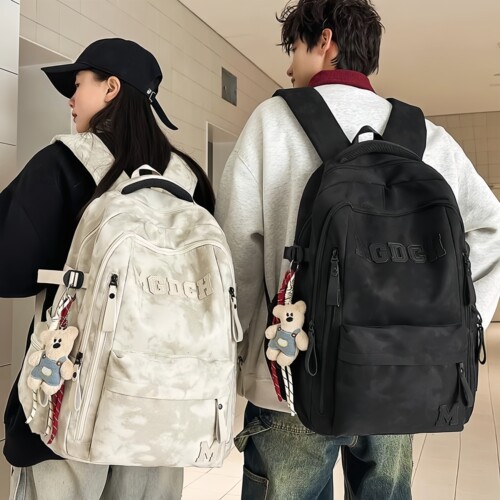 德国减负护脊宽背带书包初高中生男女款双肩包大学生旅行户外背包