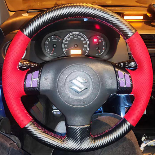 雨燕天语XS4奥拓方向盘套皮把套