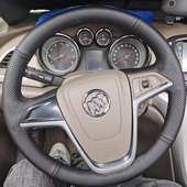 GT把套专用全包手缝 别克英朗昂科拉方向盘套真皮老英朗XT 14款