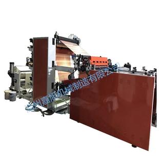 嘉旭公司研发新版印刷切断一体四色柔版印刷机 烧纸币用品