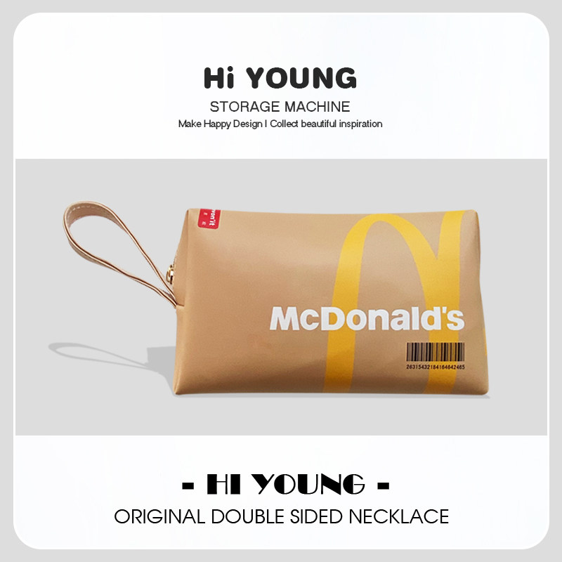 「M记麦麦」麦门可爱创意文具学生笔盒学习收纳包小众笔袋铅笔盒