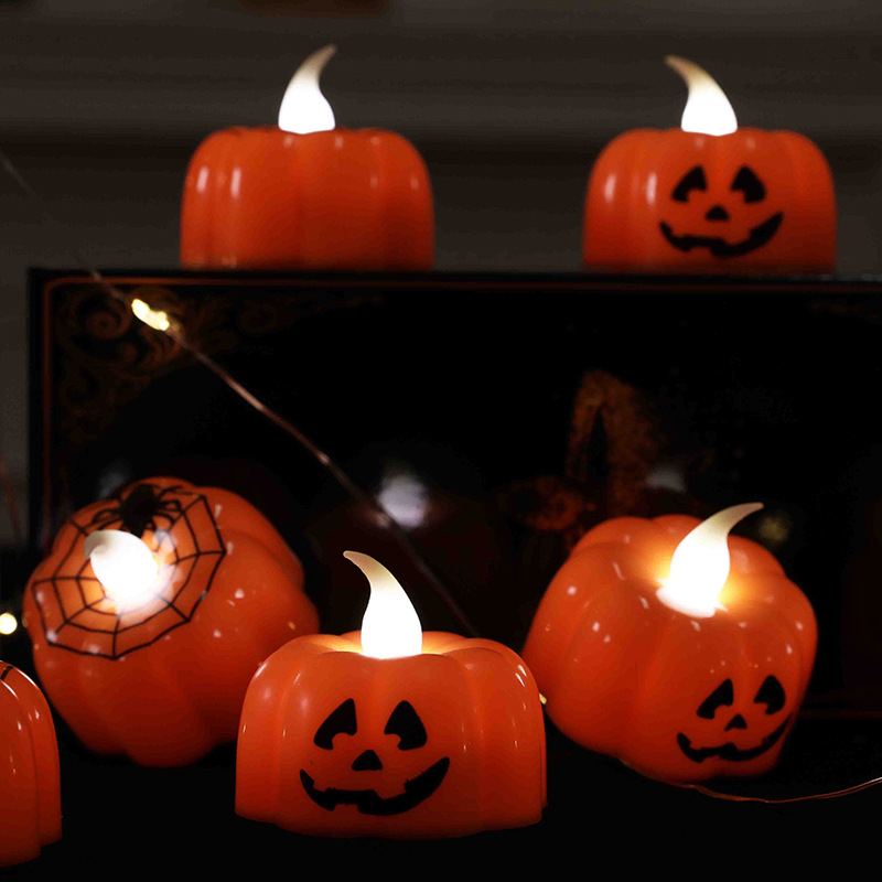Halloween DecoratioJns Hotel Mall props Electronic Candle L