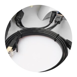 好货10 Gigabit Home Office Flat Ethernet Cable  7 RJ45 Netwo