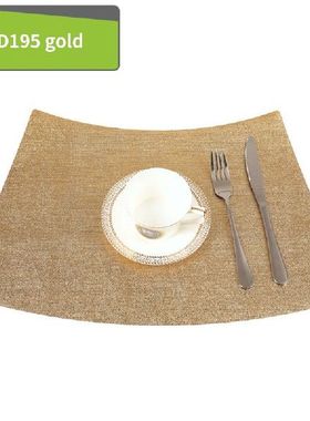 Kitchen Table Mat Luxury Simple Multi-color Pvc Tablecloth