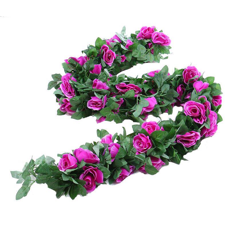真花Plastic plant of artificial flower vine and decoration