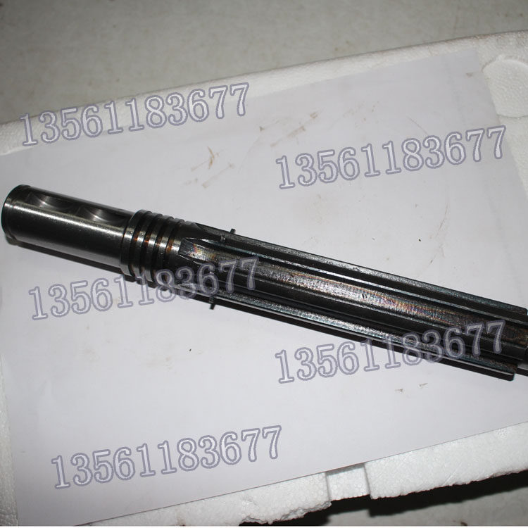 好货济南C616车床配件变速箱皮带轮轴总长290毫米花键6-34-7车床