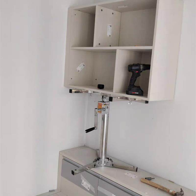 吊柜安装支撑神器浴室柜小型升降机家用安装支架厨房整体橱柜折叠