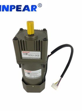 25W电机交流齿轮 单相调速马达 4IK25RGN-C/4GN20K/US52-25W