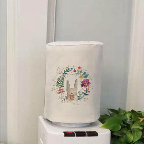 饮水机罩防尘罩盖布可定制帆布套7.5升简约现代家用茶吧水桶套