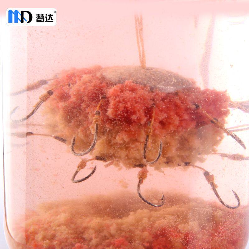 极速梦达鱼饵鱼饵鱼食鱼饵海竿抛竿爆炸钩翻板钩饵饼野钓翻版方块