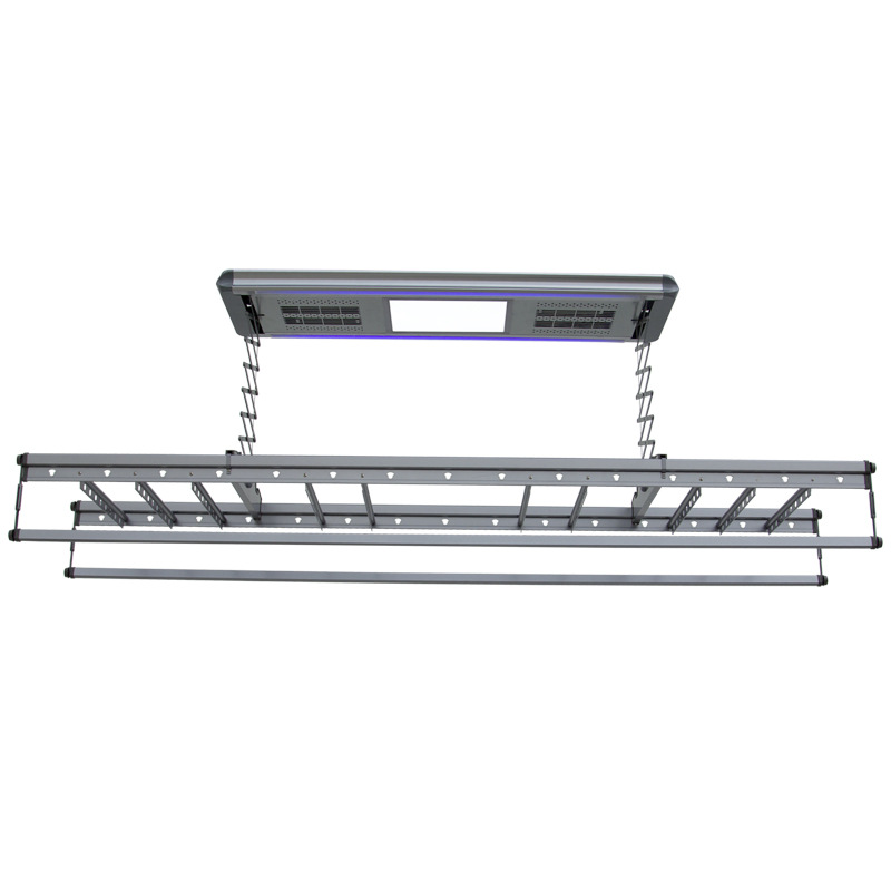 电动晾衣架遥控智能烘干家用阳台升降凉衣机自动晾晒架厂家