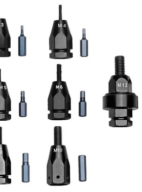 M3 M4 M5 M6 M8 M10 M12 Pneumatic Pull Setter Air Rivets Nut