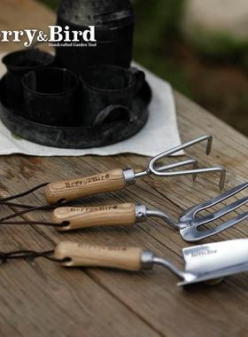 lBer铁ry&Bi装rd士女系列小铲子种花工具家用小铲养花工具套英国b