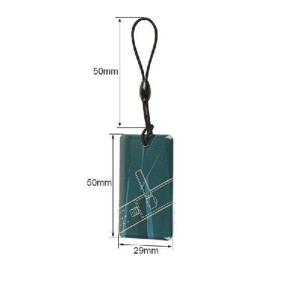 极速10Pcs UID Writable IC Tags Changeable NFC RFID Key Ring