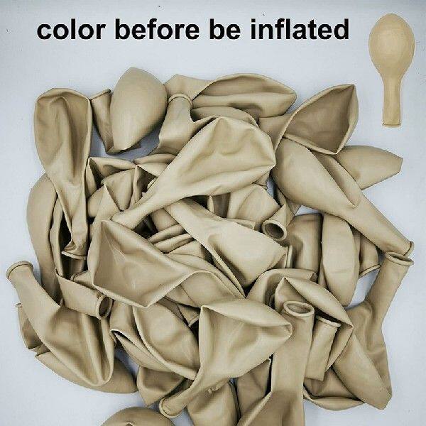 极速White Sand Balloons 12 Inch 100 Pcs Baby Shower Party