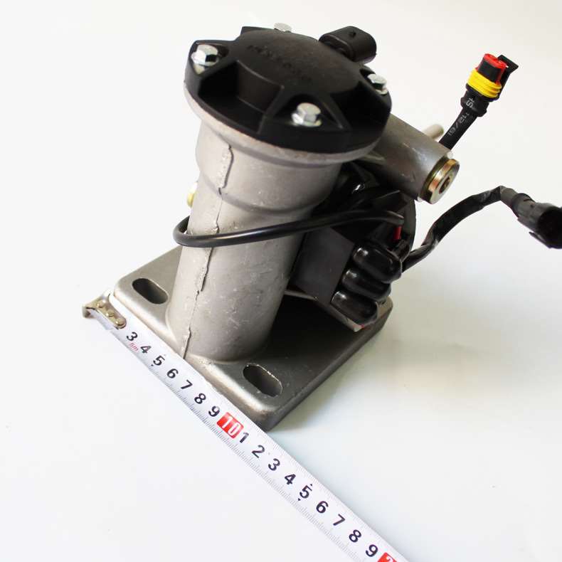 货车加热电子泵水寒宝油寒宝潍柴加热过滤 柴油电子泵加热底座