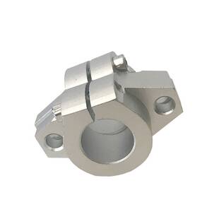 铝合金导光圆柱杆卧式支撑座光轴锁紧紧固件直线轴承固定支座支架