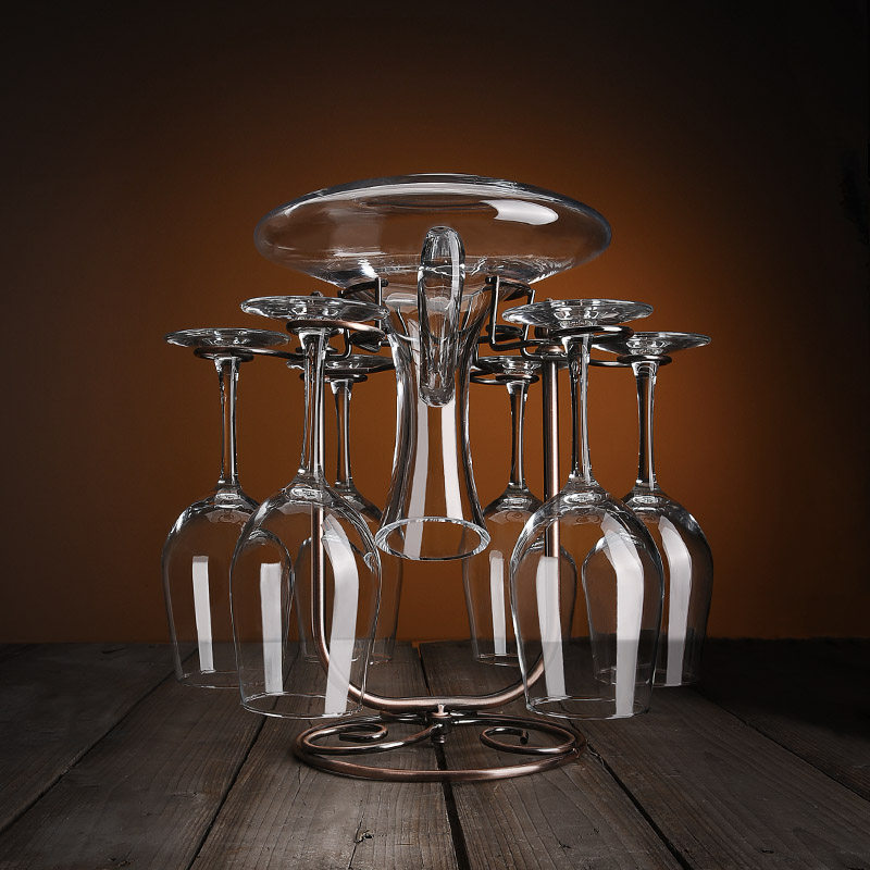 极速红酒杯架倒挂家用装饰摆饰高脚杯悬挂红酒柜展示架创意红酒架