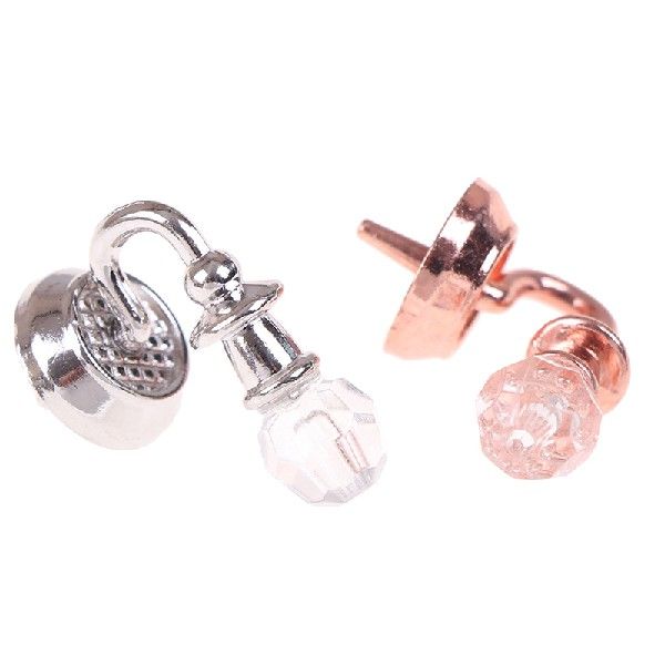 New Arrival 1Pair 112 Doll House Accessories Metal 112